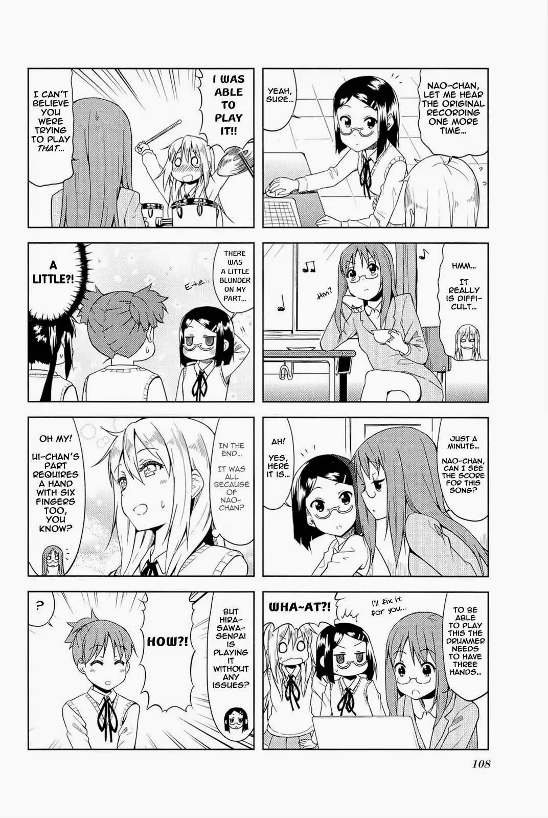 K-ON! - High School Chapter 12 8